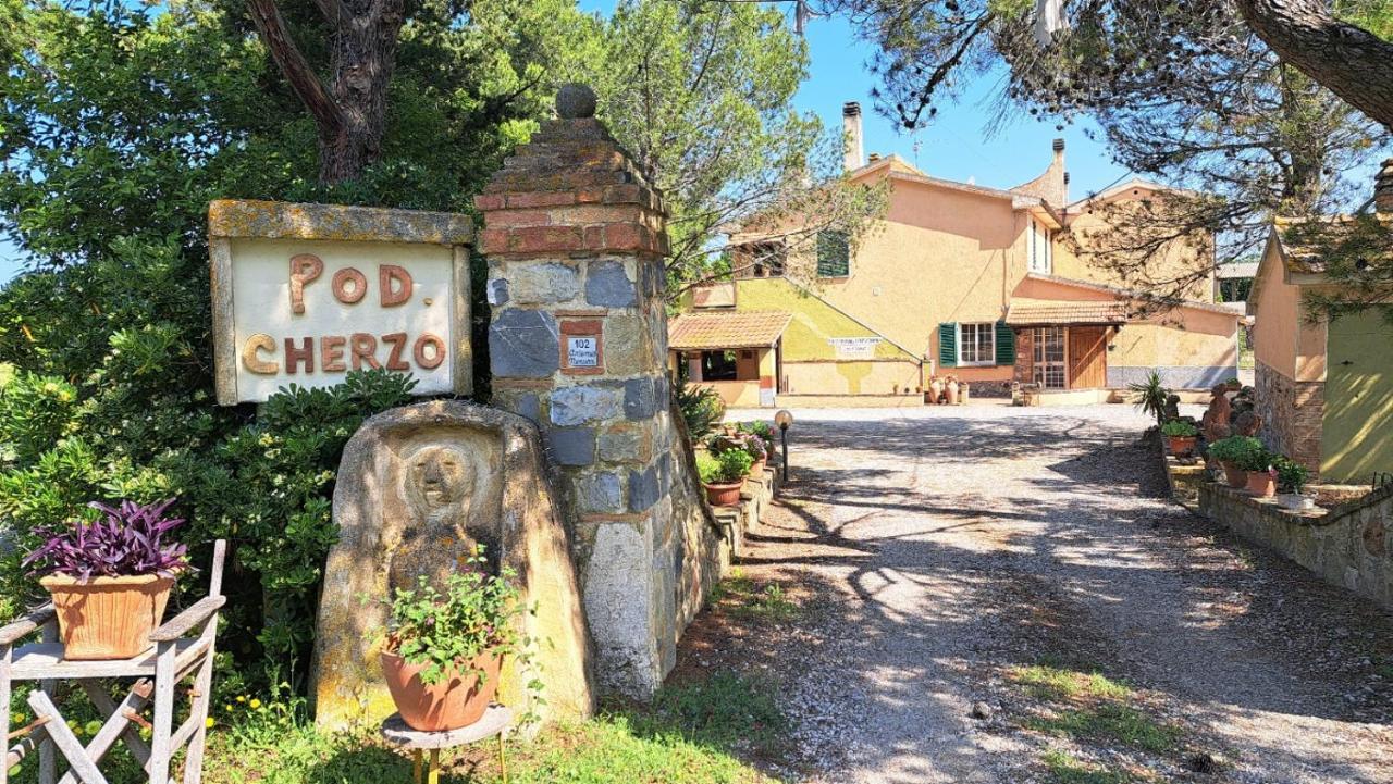 Agriturismo Podere Cherzo Cinigiano Exterior foto
